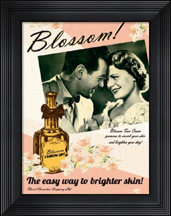 Framed Vintage Beauty II Print