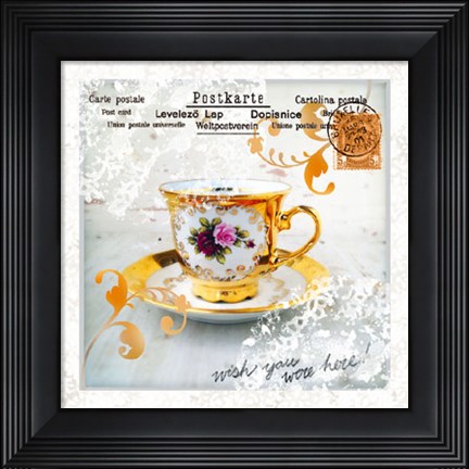 Framed Morning Tea IV Print