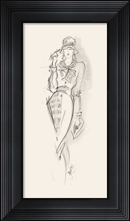 Framed Executive Women IV Print