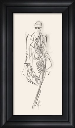 Framed Executive Women V Print