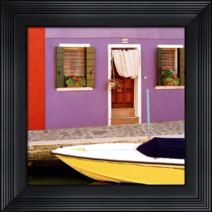 Framed Burano VI Print