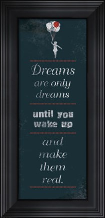 Framed Dreams Print