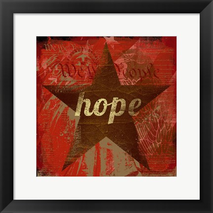 Framed American Dreams I Print