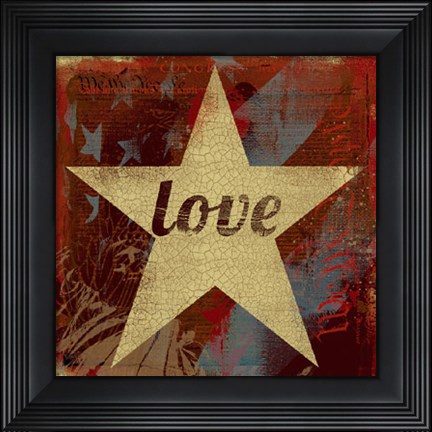 Framed American Dreams II Print