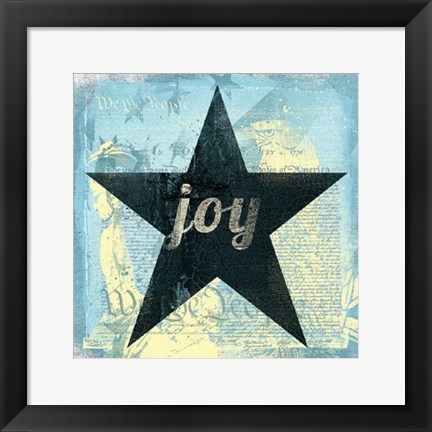 Framed American Dreams III Print