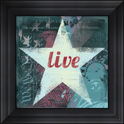 Framed American Dreams IV Print