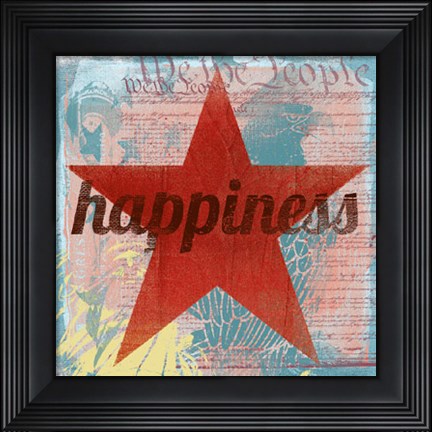 Framed American Dreams VI Print