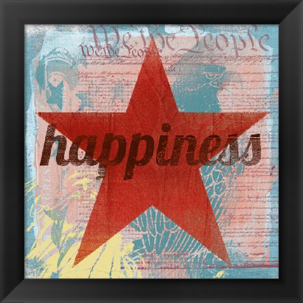 Framed American Dreams VI Print