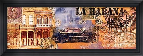 Framed La Habana Print