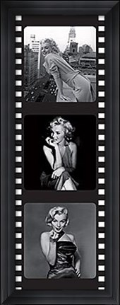 Framed Film Reel III Print