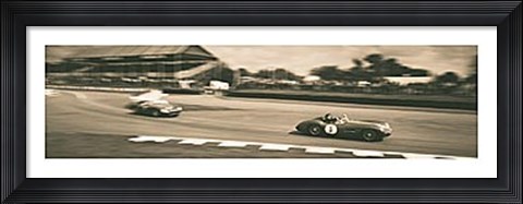 Framed Aston Martin DB3 Print