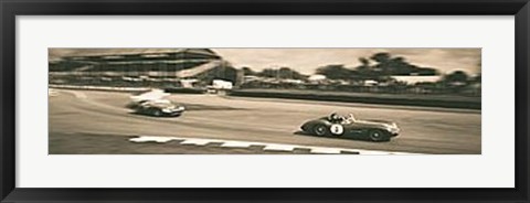 Framed Aston Martin DB3 Print