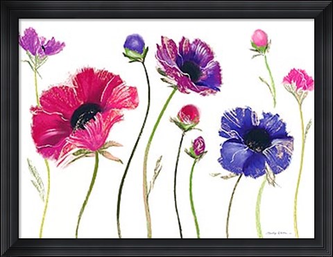 Framed Fanfare II Print