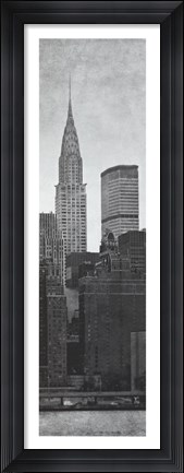 Framed City Towers Print