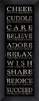 Framed Live Your Life II Print