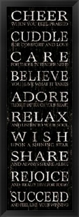 Framed Live Your Life II Print