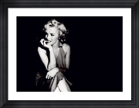 Framed Stay a While Print