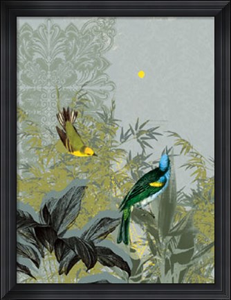 Framed Birdsong at Dawn Print