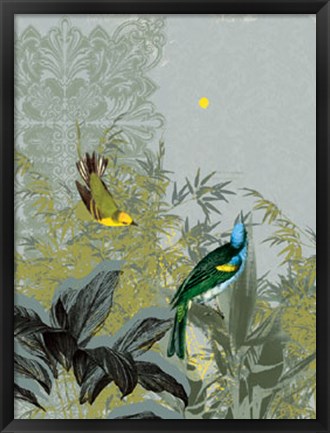 Framed Birdsong at Dawn Print