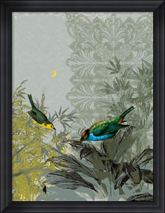 Framed Birdsong at Dusk Print