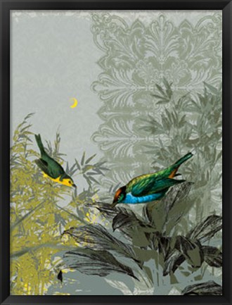Framed Birdsong at Dusk Print