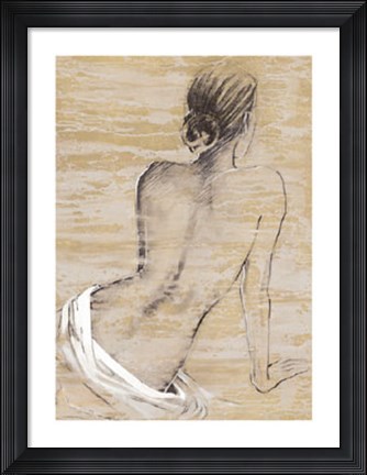 Framed Retreat I Print