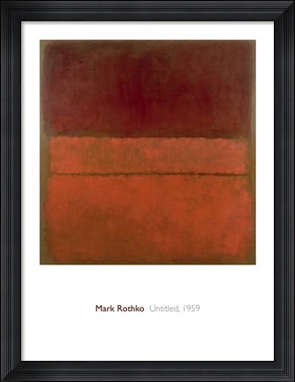 Framed Untitled, 1959 Print