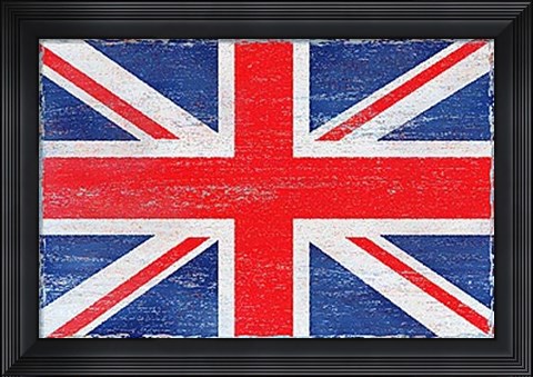 Framed Union Jack Print