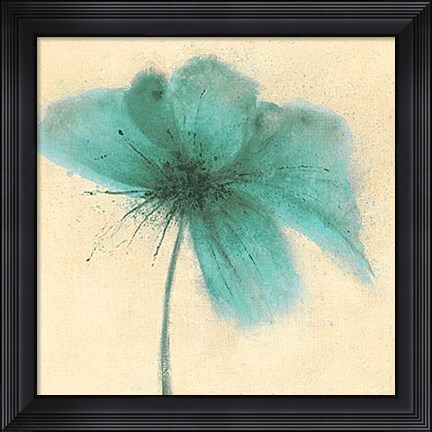 Framed Floral Burst III Print