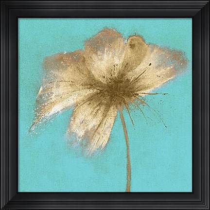 Framed Floral Burst IV Print