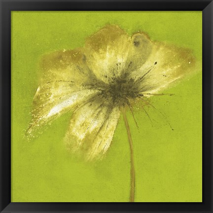 Framed Floral Burst VI Print