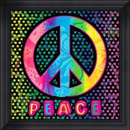 Framed Peace Print