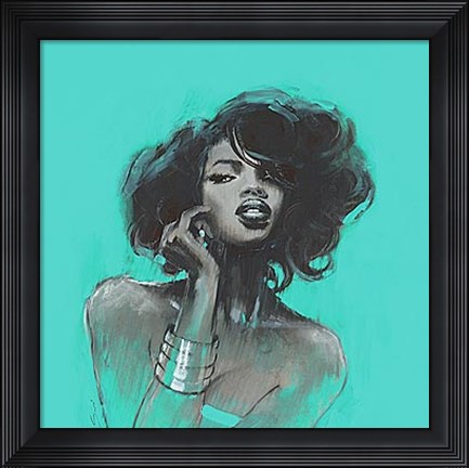 Framed Melody I Print