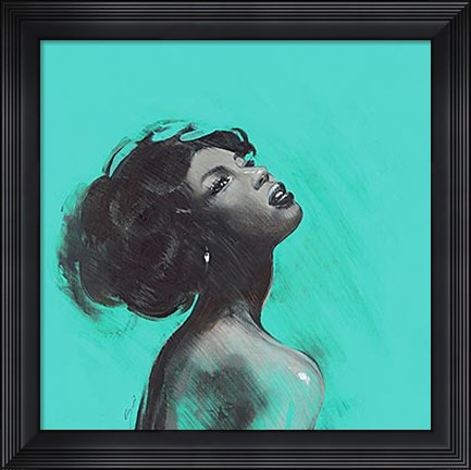 Framed Melody II Print