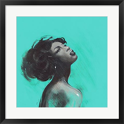 Framed Melody II Print