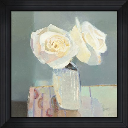 Framed Weekend Roses II Print