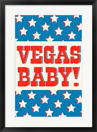 Framed Vegas Baby Print