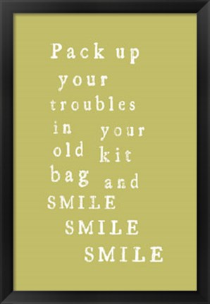 Framed Vintage Expressions II Print