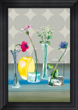 Framed Still Life I Print