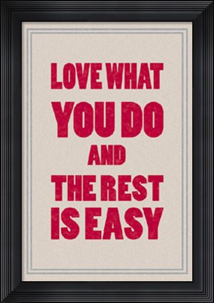 Framed What About Life II Print