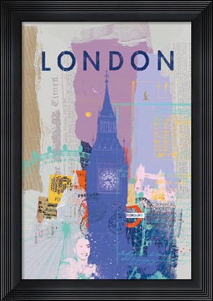 Framed Cities II Print