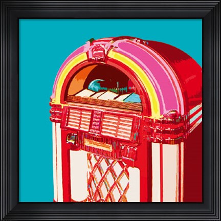 Framed Rockabilly III Print