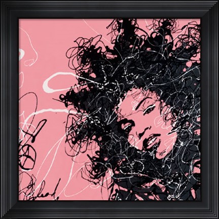 Framed Star II Print