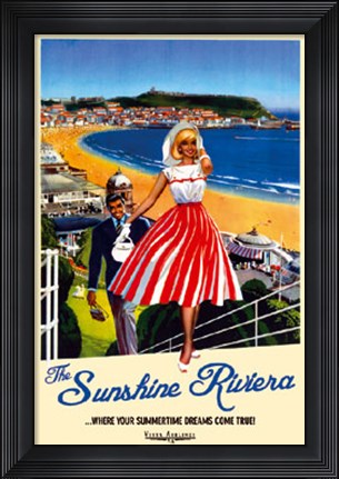 Framed Sunshine Riviera Print