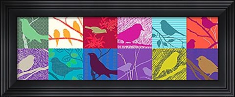 Framed Birdland II Print
