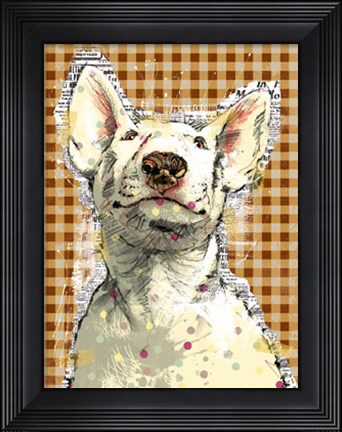 Framed Poppet Dog II Print
