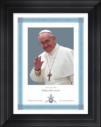 Framed Papa Print