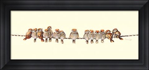 Framed Heads Or Tails Print