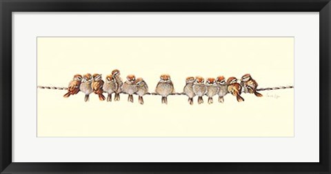 Framed Heads Or Tails Print