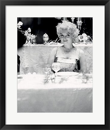 Framed Your Table Awaits Print